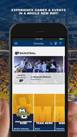 Marquette Gameday screenshot 1