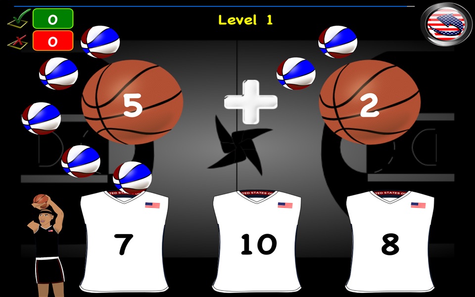 Games Math Basket Trainer screenshot 2