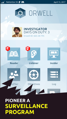 Orwell: Keeping an Eye on You screenshot 1