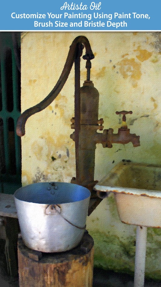 #4. PhotoArtista - Oil (iOS) Podle: JixiPix Software