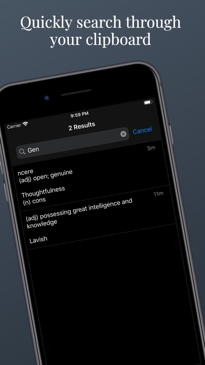 Snuffy - Clipboard Manager