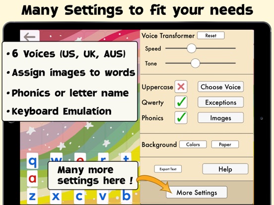 Word Wizard for Kids iPad screenshot