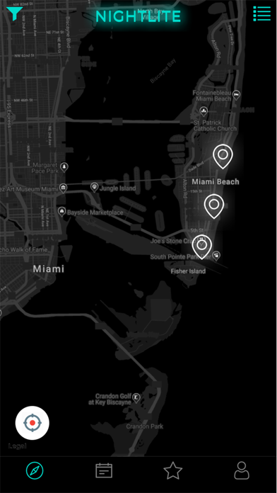 Nightlite Events Screenshot 2 - AppWisp.com Nightlite Events Screenshot 2 - AppWisp.com