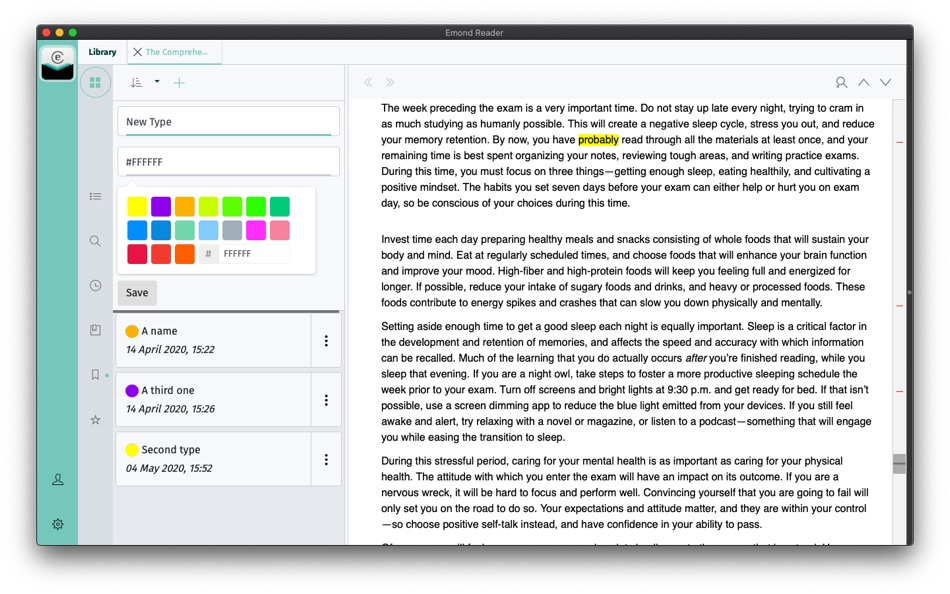 #9. Emond Reader (macOS) 由: CogniLore
