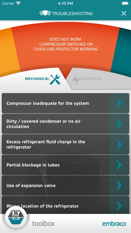 Embraco ToolBox