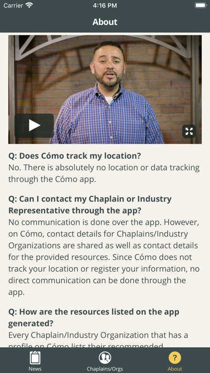 Cómo - Resources You Need