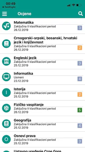 e Dnevnik ME screenshot 1