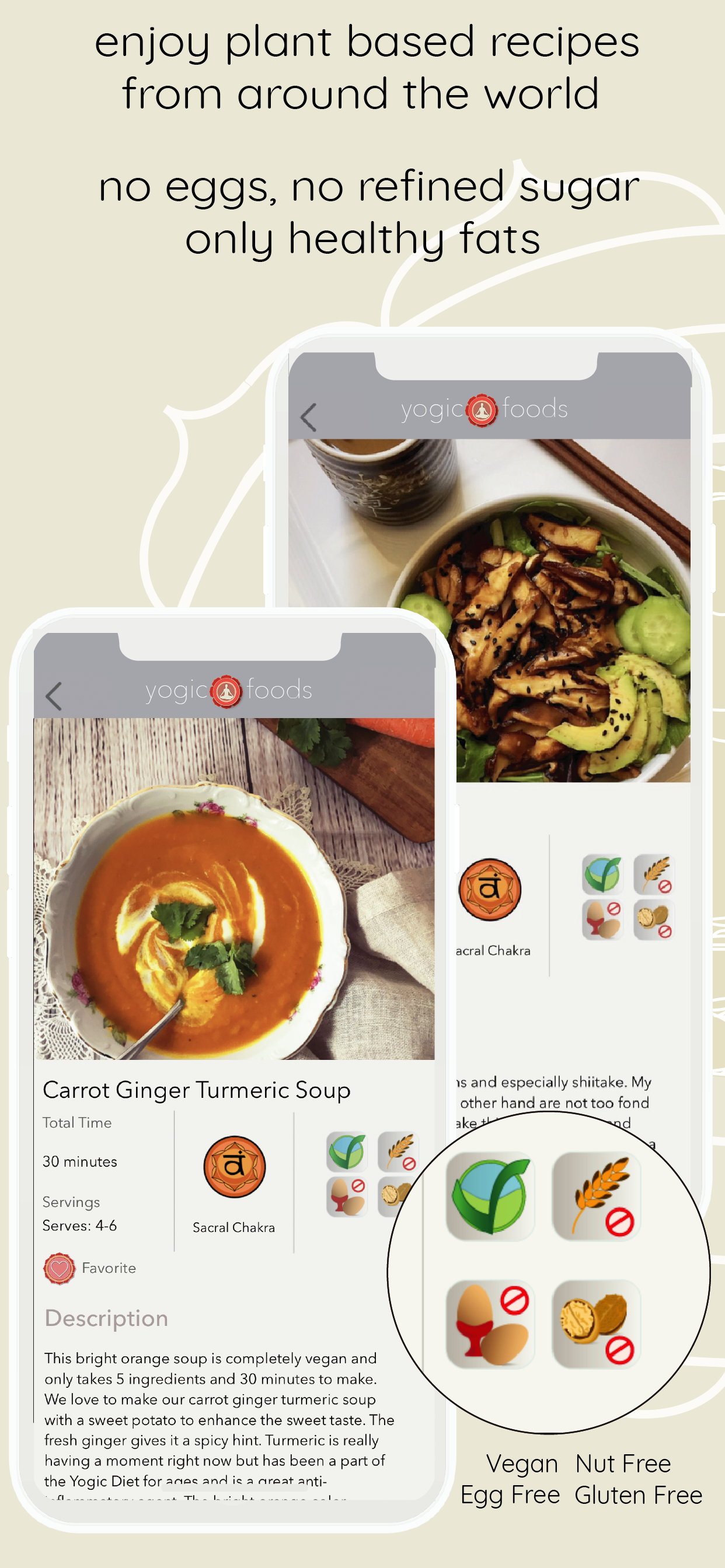Yogicfoods -  Global recipes screenshot 4