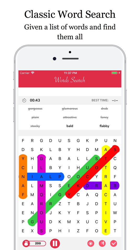 #1. Word Search - Fun Puzzle (iOS) 由: Markus Wu