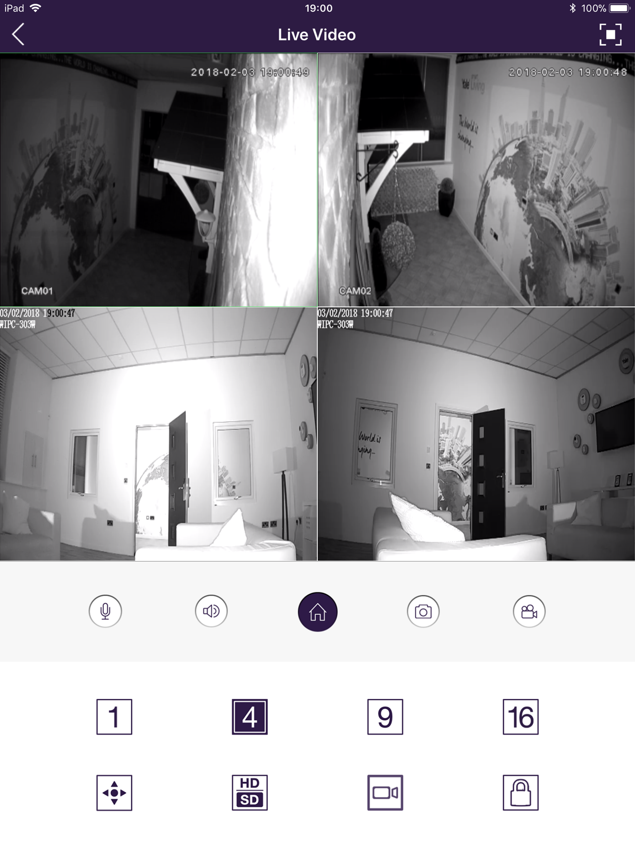 YALE CCTV