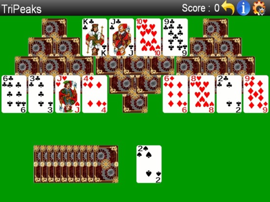 Screenshot #5 pour TriPeaks Solitaire -- Lite