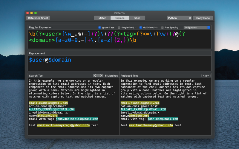 Patterns - The Regex App thumbnail 2
