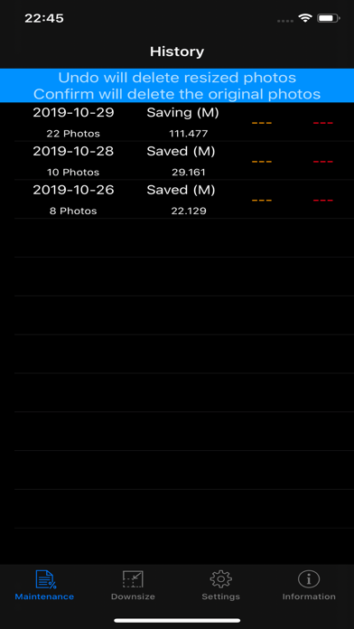 Photo Storage Saver Pro Screenshot