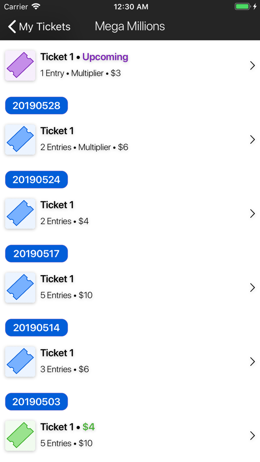 #4. Keno Pro: Scan Lottery Tickets (iOS) Podle: AnalystSpace, LLC