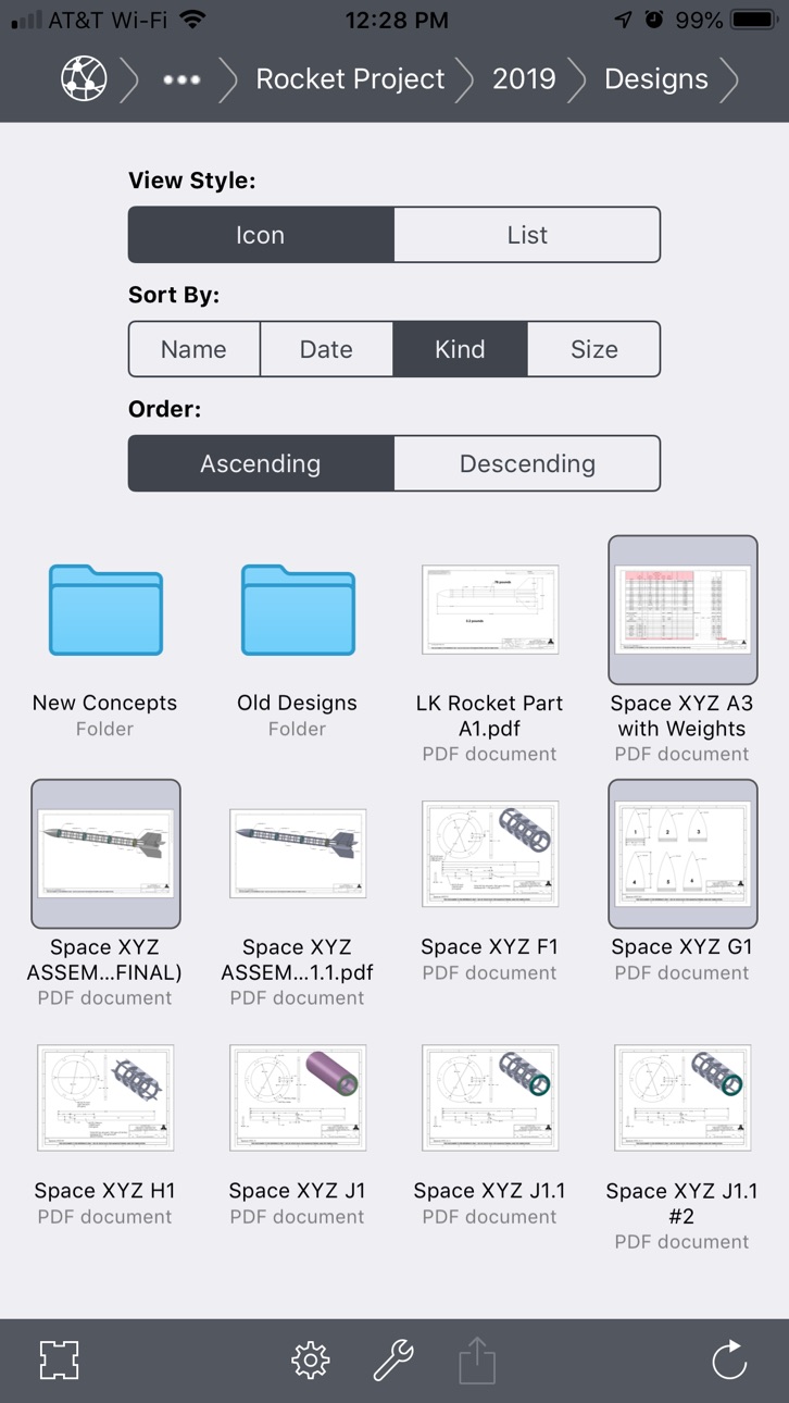 iPhone screenshot