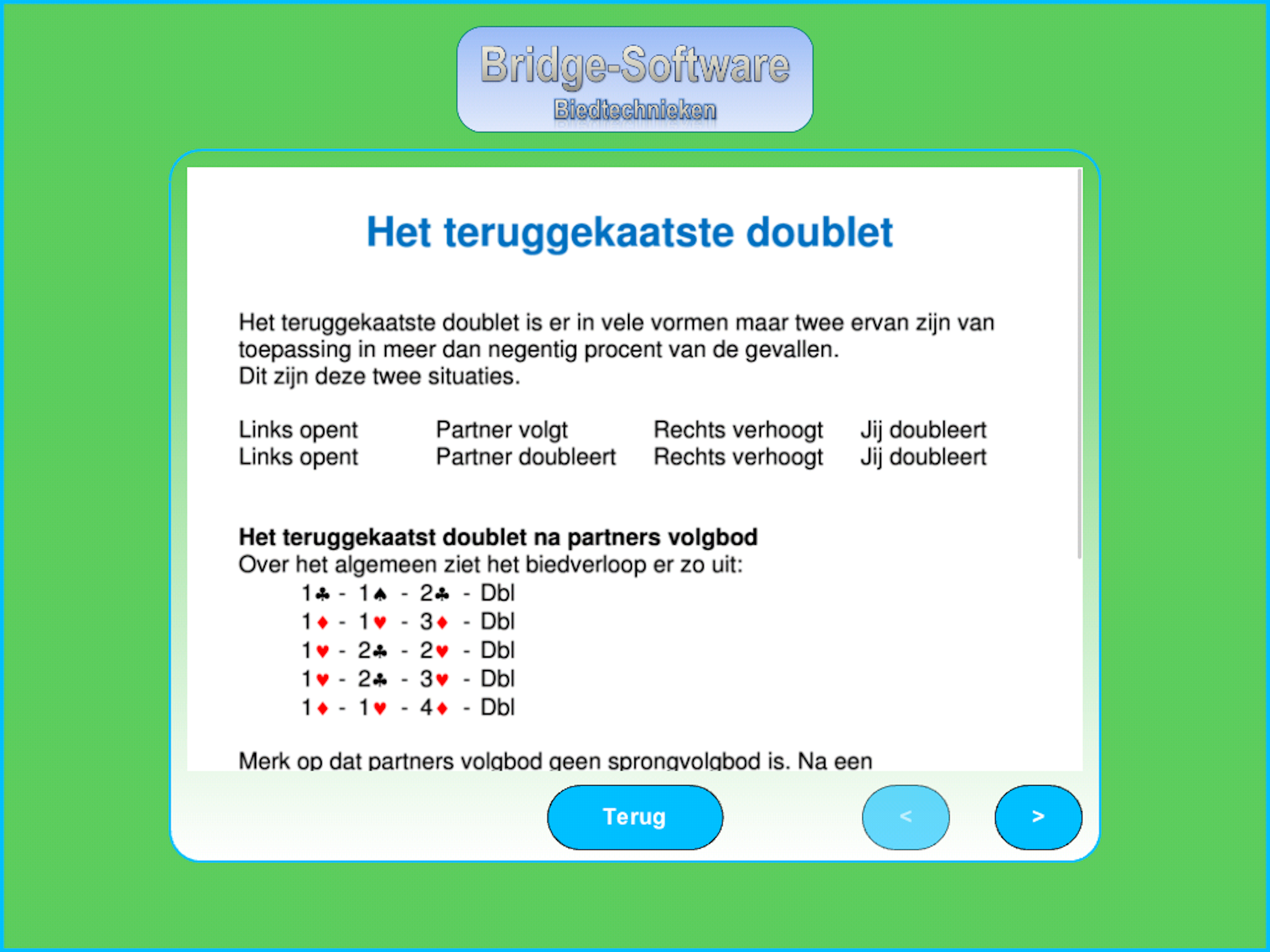 Biedtechnieken