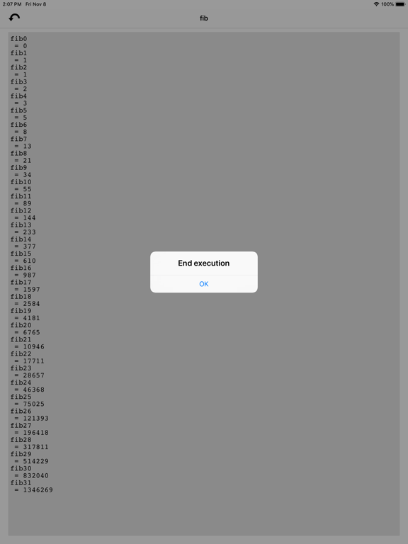 iPseudoCode iPad screenshot