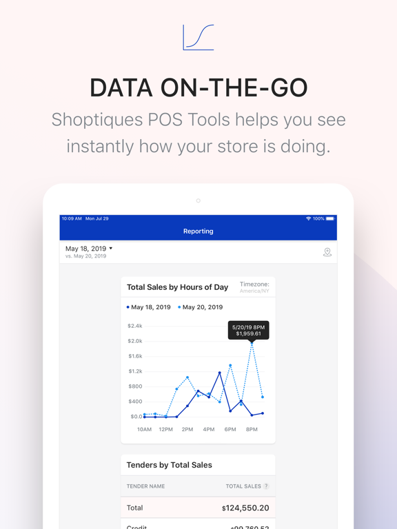Shoptiques POS Tools iPad screenshot 3 - Business app