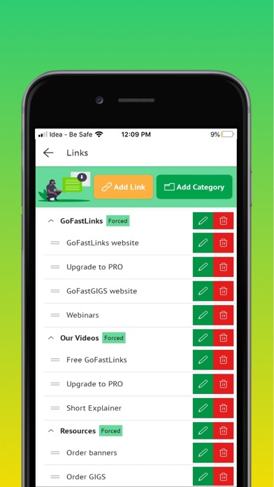 GoFastLinks Screenshot