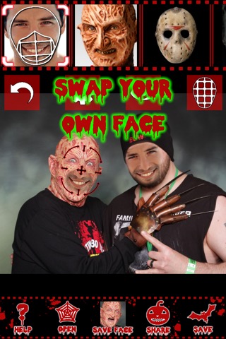 Scary face maker & swap editorのおすすめ画像5