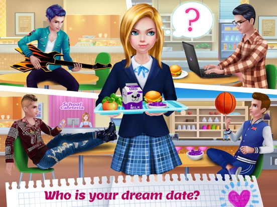 High School Crush iPad app afbeelding 3