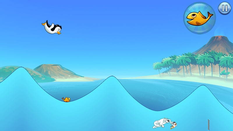 Racing Penguin: Snow Dune Game screenshot 5