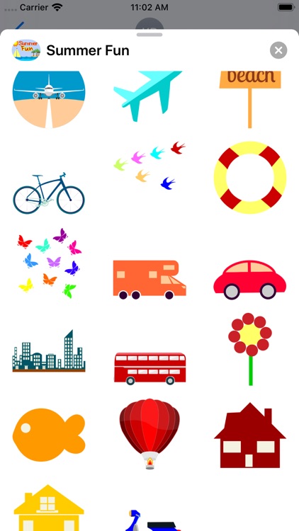 Summer Fun Stickers