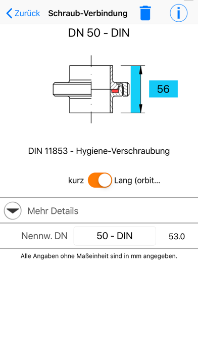 Hygienie Rohr App DIN screenshot 7