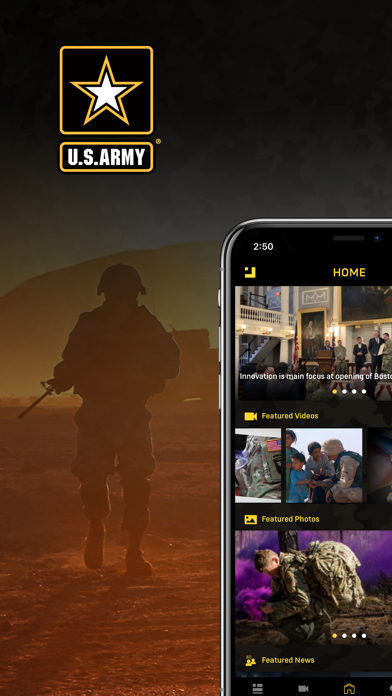 Screenshot #1 pour US Army News & Information