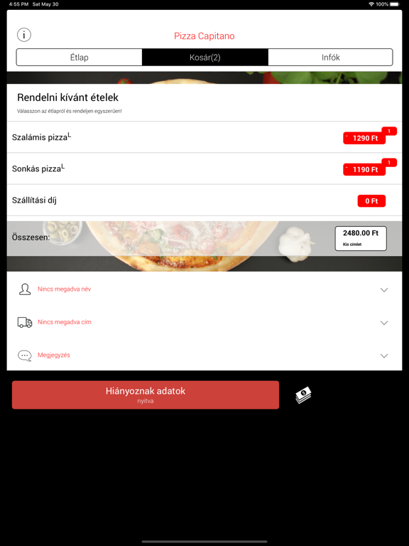 Screenshot #6 pour Pizza Capitano