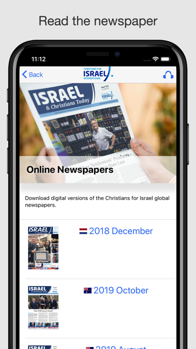 Christians for Israel Screenshot