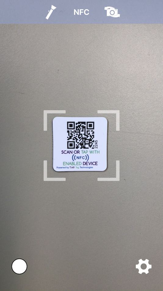 #1. NFC/QR Reader - Tap Tag Tech (iOS) 由: Tap Tag Technology LLC