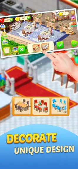 Game screenshot Dream Cafe-Match 3 Crush hack