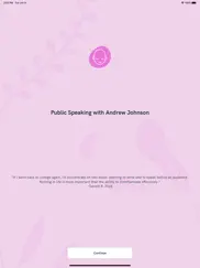 public speaking with aj ipad images 1