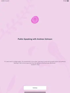 Public Speaking with AJ iPad image 1