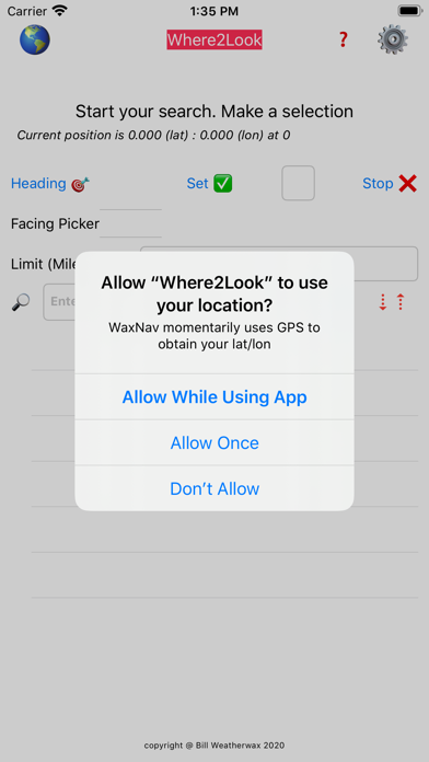 Where2Look Screenshot 2 - AppWisp.com Where2Look Screenshot 2 - AppWisp.com