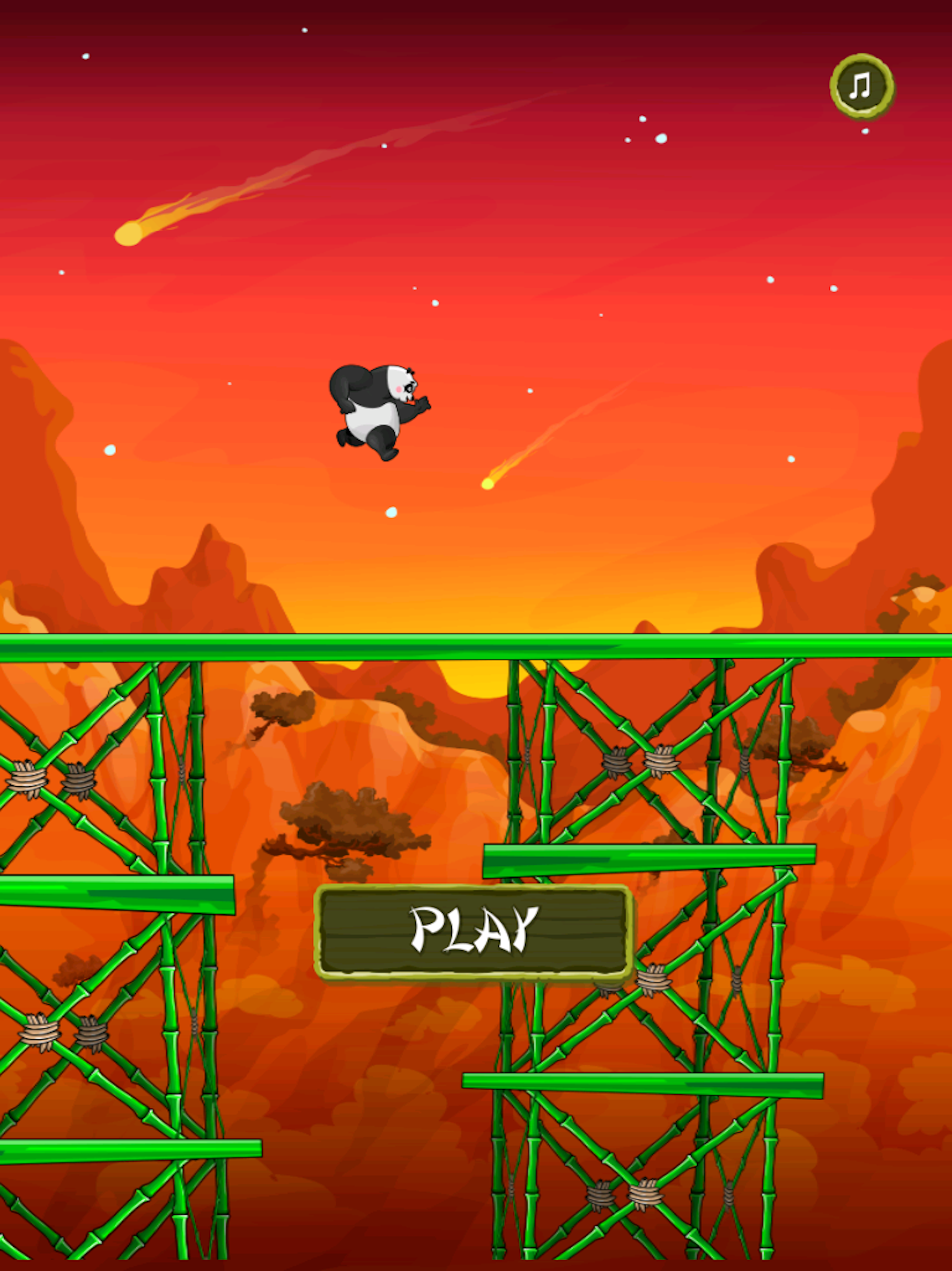 Panda Ninja Jump