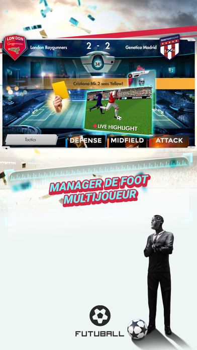 Screenshot #1 pour Futuball - Football Manager