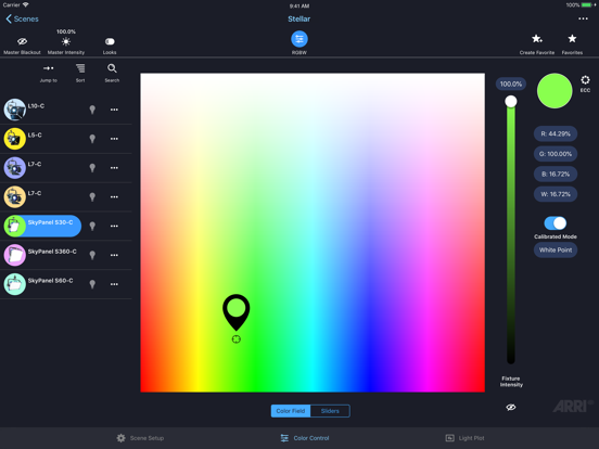 Stellar by ARRI iPad app afbeelding 3