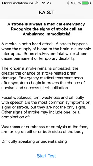 F.A.S.T Stroke Testのおすすめ画像1