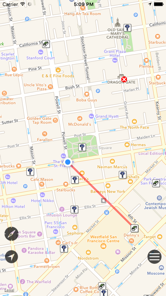 #4. GeoCaches (iOS) By: Y.Lukyanets