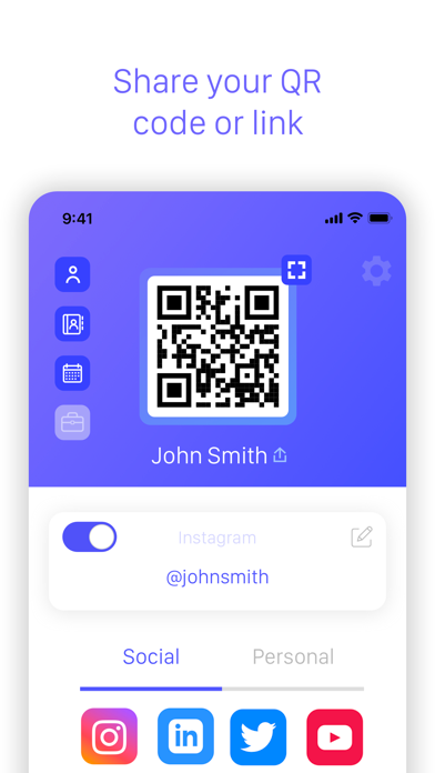 Bloqdrop iPhone screenshot 2 - Social Networking app