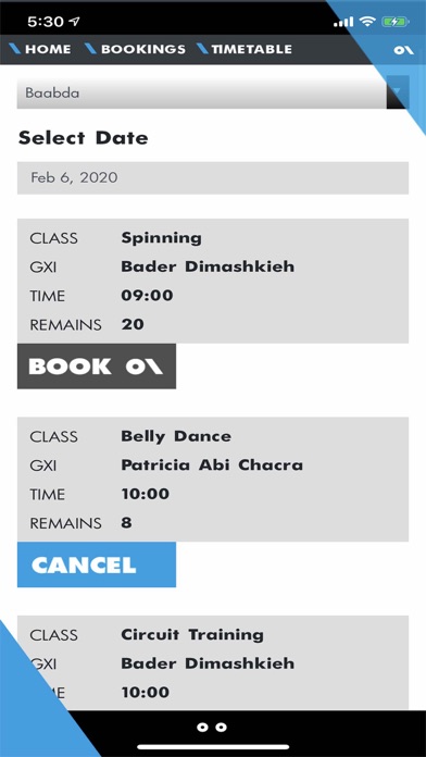 MyFitnessZone Screenshot