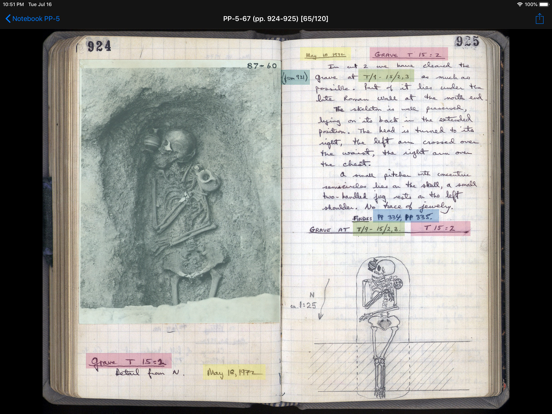 Agora Notebooks iPad screenshot 4 - Reference app