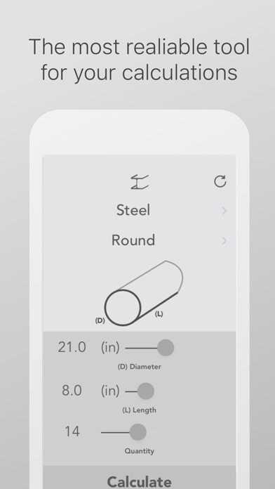 Metal Weight Calculator Proのおすすめ画像1