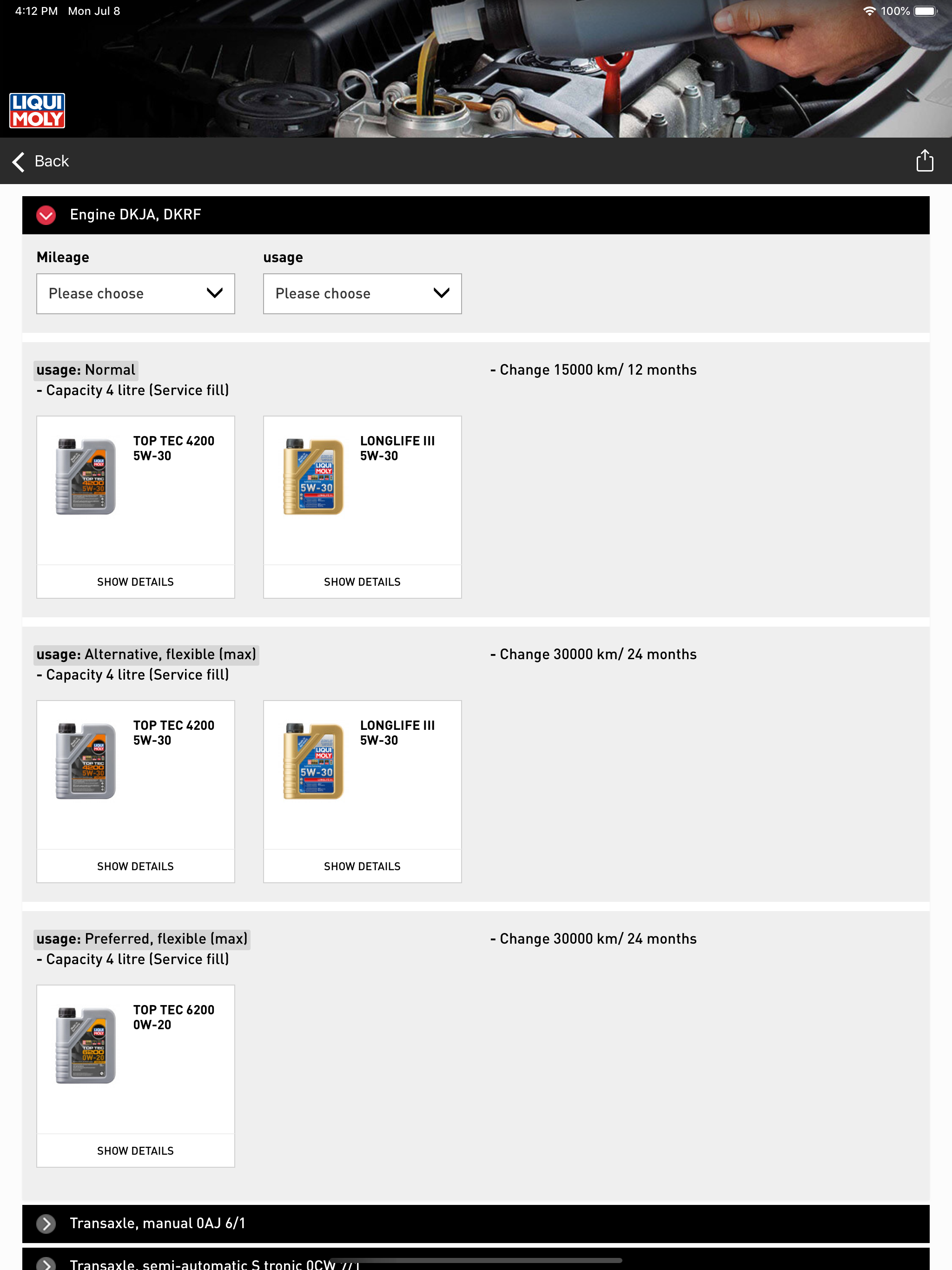 LIQUI MOLY App