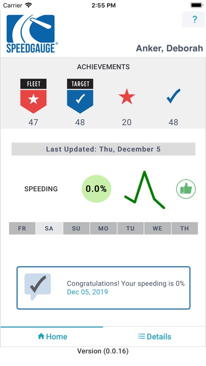 Driver App for SpeedGauge