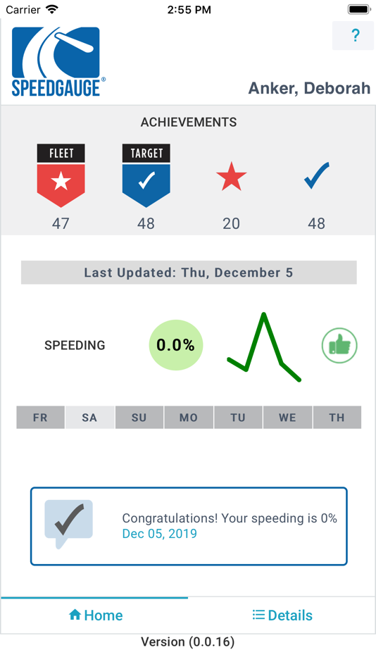 #3. Driver App for SpeedGauge (iOS) 由: Driven Data Holdings, Inc.
