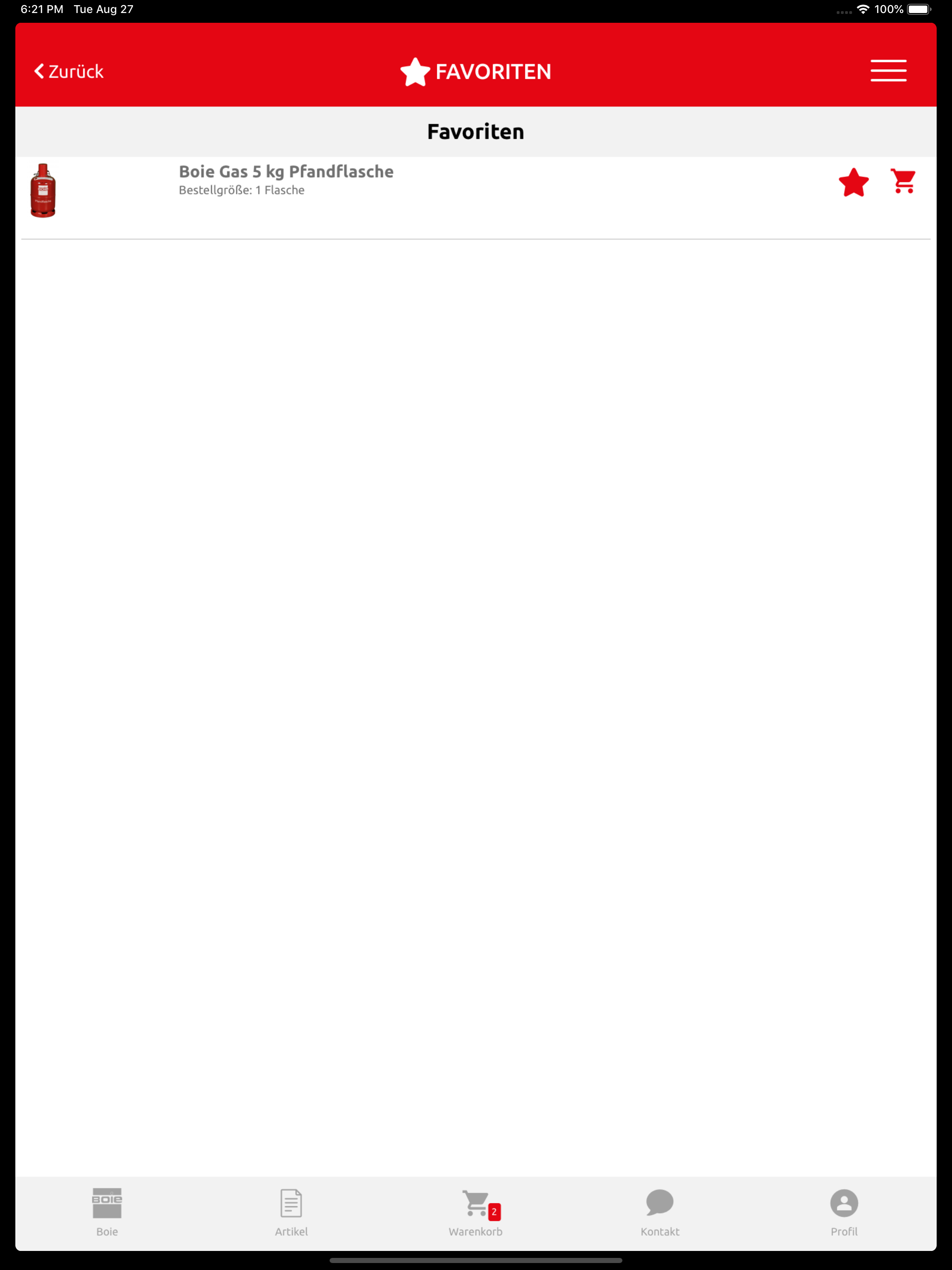Boie Bestell-App screenshot 12