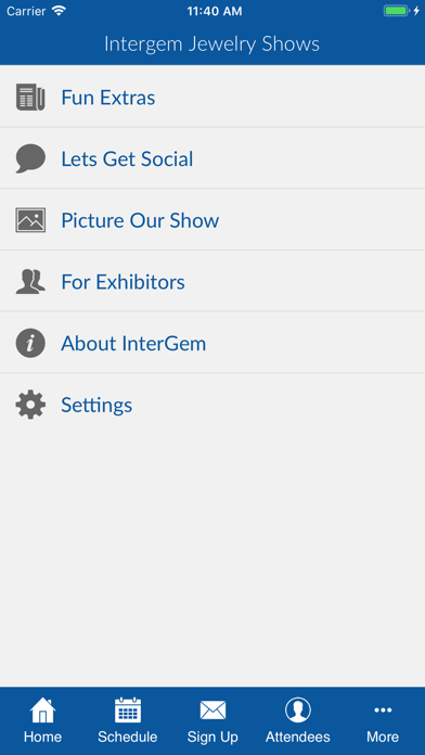 InterGem Jewelry Shows iPhone screenshot 5 - Lifestyle app